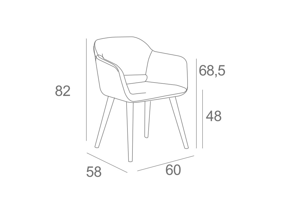 Brando Dining Armchair